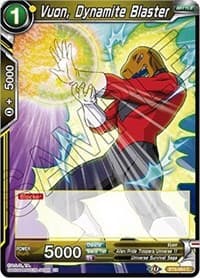 Vuon, Dynamite Blaster - Universal Onslaught - Dragon Ball Super: Masters card