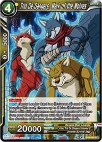 Trio De Dangers, Mark of the Wolves - Universal Onslaught - Dragon Ball Super: Masters card
