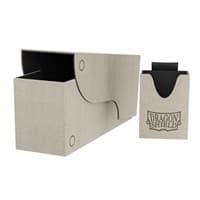 Dragon Shield Nest+ 300 Deck Box - Light Grey/Black (Holds 300+) - Dragon Shield Deck Boxes - Deck Boxes card