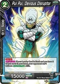 Pui Pui, Devious Disruptor - Universal Onslaught - Dragon Ball Super: Masters card