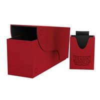 Dragon Shield Nest+ 300 Deck Box - Red/Black (Holds 300+) - Dragon Shield Deck Boxes - Deck Boxes card
