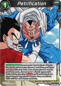 Petrification - Universal Onslaught - Dragon Ball Super: Masters card
