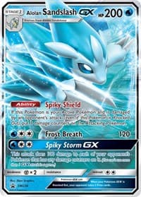 Alolan Sandslash GX - SM236 - SM Promos - Pokemon card