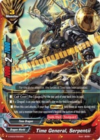 Time General, Serpentii - S-SS03: The End Zero - Future Card BuddyFight card