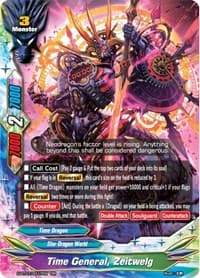 Time General, Zeitwelg - Perfected Time Ruler - Future Card BuddyFight card