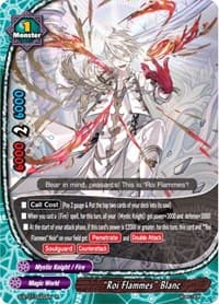 “Roi Flammes” Blanc - Perfected Time Ruler - Future Card BuddyFight card
