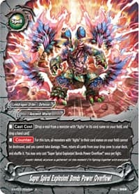 Super Spiral Explosion! Bonds Power Overflow! - Perfected Time Ruler - Future Card BuddyFight card