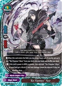 “Roi Flammes” Noir - Perfected Time Ruler - Future Card BuddyFight card
