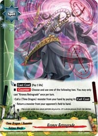 Kronos Retrograde - Perfected Time Ruler - Future Card BuddyFight card