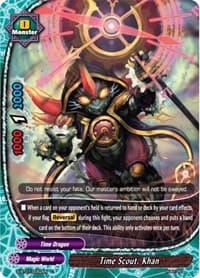 Time Scout, Khan - Perfected Time Ruler - Future Card BuddyFight card