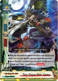 Deity Dragon Ninja, Fuuma - Perfected Time Ruler - Future Card BuddyFight card