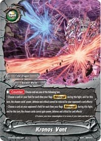 Kronos Vant - Perfected Time Ruler - Future Card BuddyFight card