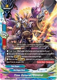 Time General, Condrol - Perfected Time Ruler - Future Card BuddyFight card