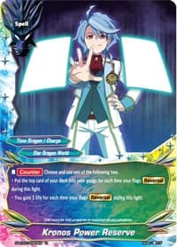Kronos Power Reserve - Perfected Time Ruler - Future Card BuddyFight card