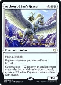 Archon of Sun's Grace - Prerelease Cards - Magic: The Gathering card