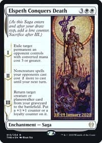 Elspeth Conquers Death - Prerelease Cards - Magic: The Gathering card