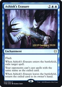 Ashiok's Erasure - Prerelease Cards - Magic: The Gathering card