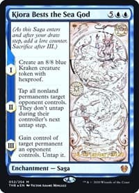 Kiora Bests the Sea God - Prerelease Cards - Magic: The Gathering card