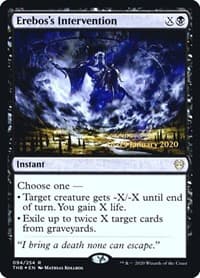Erebos's Intervention - Prerelease Cards - Magic: The Gathering card
