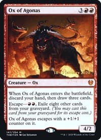 Ox of Agonas - Prerelease Cards - Magic: The Gathering card