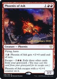 Phoenix of Ash - Prerelease Cards - Magic: The Gathering card