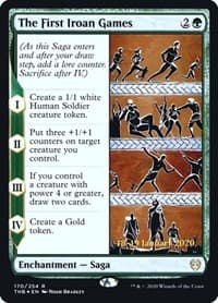 The First Iroan Games - Prerelease Cards - Magic: The Gathering card