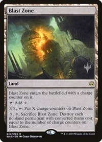 Blast Zone (WAR) - Promo Pack: Theros Beyond Death - Magic: The Gathering card
