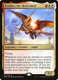 Feather, the Redeemed - Promo Pack: Theros Beyond Death - Magic: The Gathering card