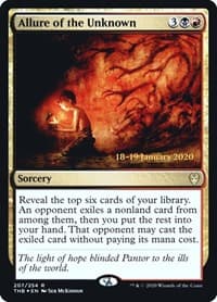 Allure of the Unknown - Prerelease Cards - Magic: The Gathering card
