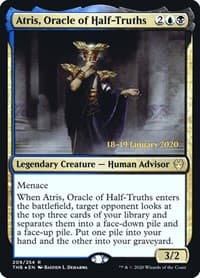 Atris, Oracle of Half-Truths - Prerelease Cards - Magic: The Gathering card