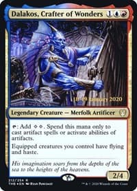 Dalakos, Crafter of Wonders - Prerelease Cards - Magic: The Gathering card