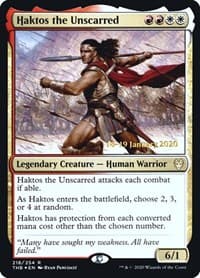 Haktos the Unscarred - Prerelease Cards - Magic: The Gathering card