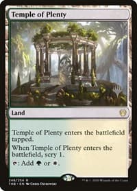 Temple of Plenty - Promo Pack: Theros Beyond Death - Magic: The Gathering card