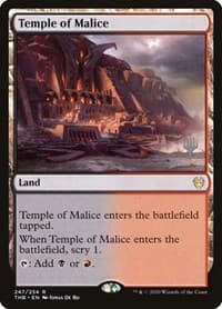 Temple of Malice - Promo Pack: Theros Beyond Death - Magic: The Gathering card