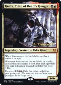 Kroxa, Titan of Death's Hunger - Prerelease Cards - Magic: The Gathering card