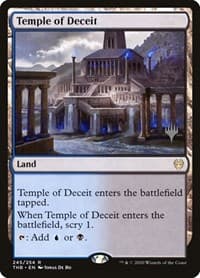 Temple of Deceit - Promo Pack: Theros Beyond Death - Magic: The Gathering card