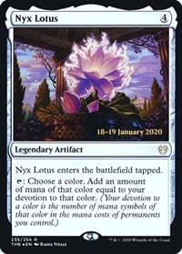 Nyx Lotus - Prerelease Cards - Magic: The Gathering card