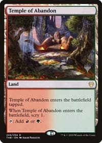 Temple of Abandon - Promo Pack: Theros Beyond Death - Magic: The Gathering card