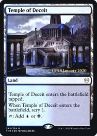 Temple of Deceit - Prerelease Cards - Magic: The Gathering card