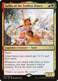 Gallia of the Endless Dance - Promo Pack: Theros Beyond Death - Magic: The Gathering card