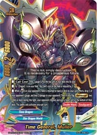 Time General, Muller - Perfected Time Ruler - Future Card BuddyFight card