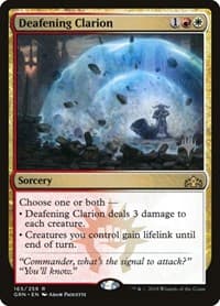 Deafening Clarion - Promo Pack: Theros Beyond Death - Magic: The Gathering card