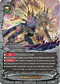 Kronos Valex - Perfected Time Ruler - Future Card BuddyFight card