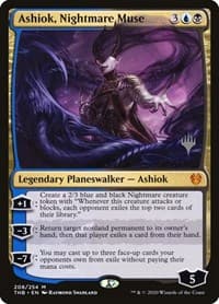 Ashiok, Nightmare Muse - Promo Pack: Theros Beyond Death - Magic: The Gathering card