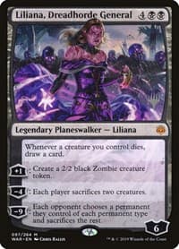 Liliana, Dreadhorde General - Promo Pack: Theros Beyond Death - Magic: The Gathering card