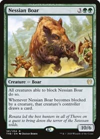 Nessian Boar - Promo Pack: Theros Beyond Death - Magic: The Gathering card