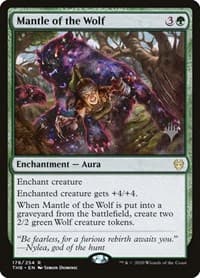 Mantle of the Wolf - Promo Pack: Theros Beyond Death - Magic: The Gathering card