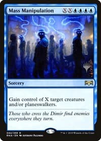 Mass Manipulation - Promo Pack: Theros Beyond Death - Magic: The Gathering card