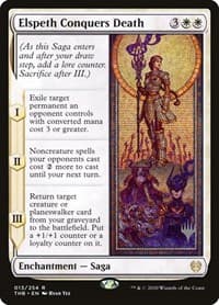 Elspeth Conquers Death - Promo Pack: Theros Beyond Death - Magic: The Gathering card
