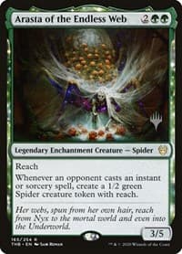 Arasta of the Endless Web - Promo Pack: Theros Beyond Death - Magic: The Gathering card